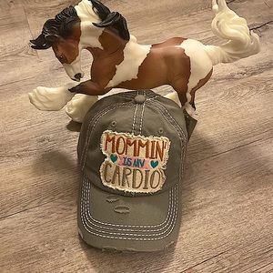 NWT Kbethos Mommin is my Cardio Boutique Hat